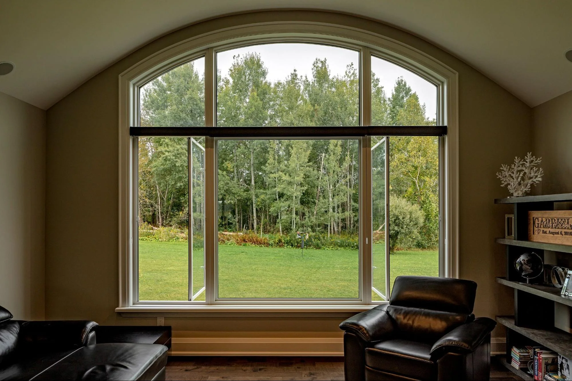Home with newly installed windows
