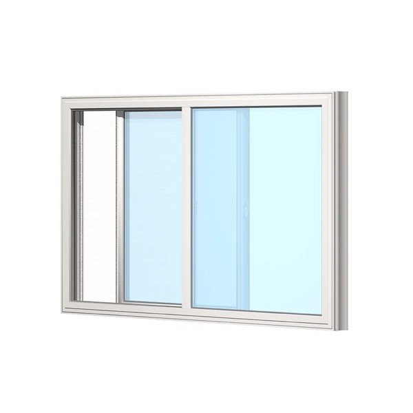 Vinyl slider window unit