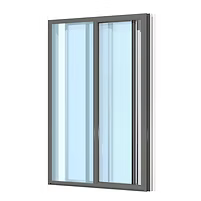 Slider aluminium window