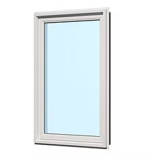 Fixed vinyl window render